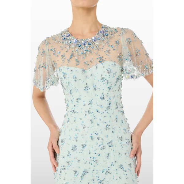 Jenny Packham  Blue gown