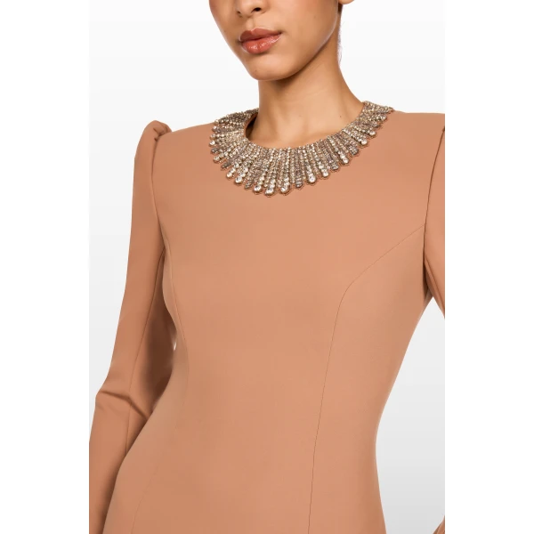 Jenny Packham  Brown gown