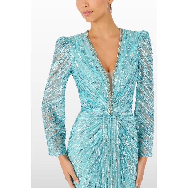 Jenny Packham  Blue gown