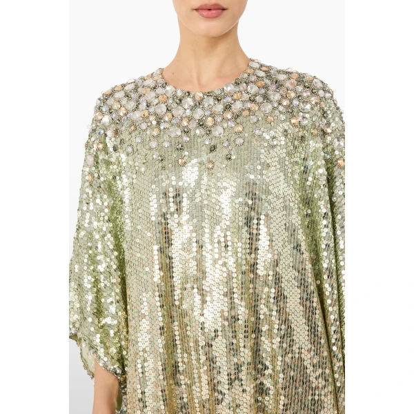 Jenny Packham  Green gown