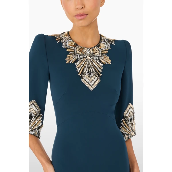 Jenny Packham  Blue gown