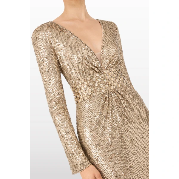 Jenny Packham  Gold gown