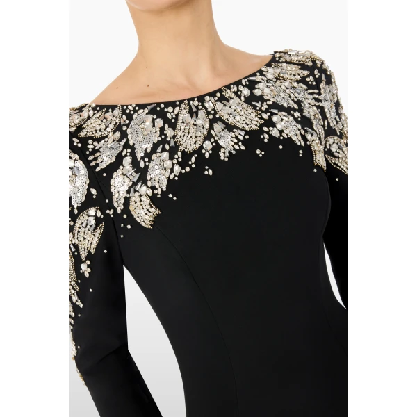 Jenny Packham  Black gown