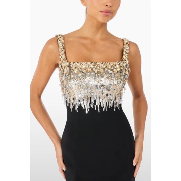 Jenny Packham  Black gown