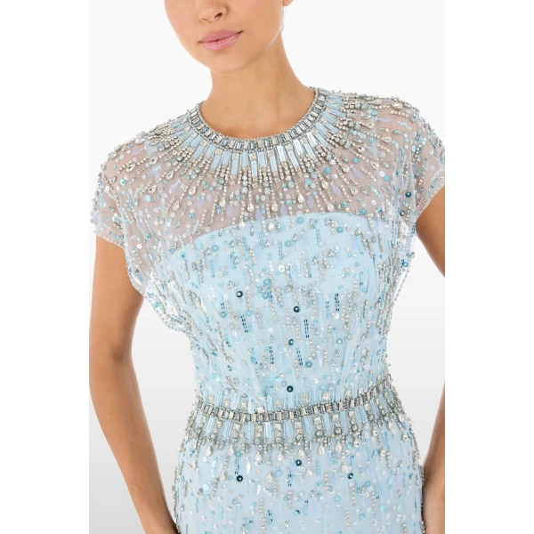 Jenny Packham  Blue gown