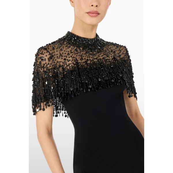 Jenny Packham  Black gown