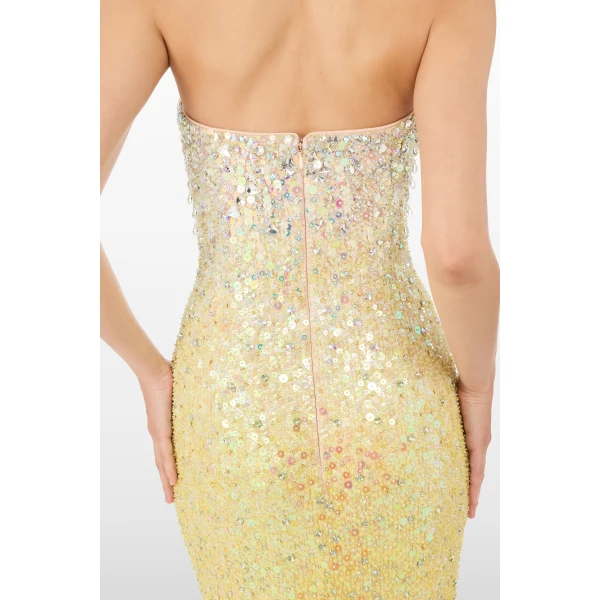Jenny Packham  Yellow gown