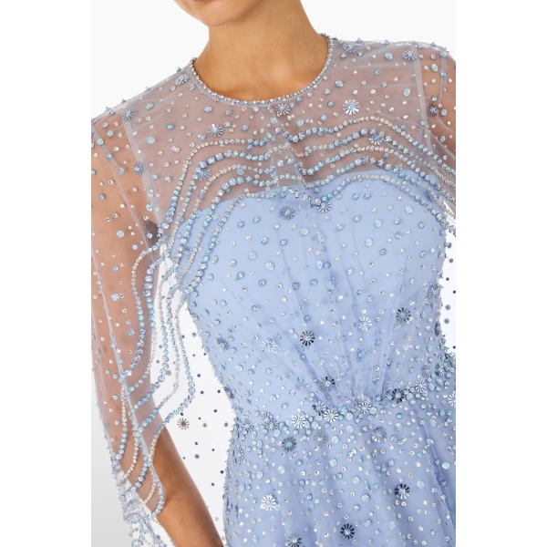 Jenny Packham  Blue gown