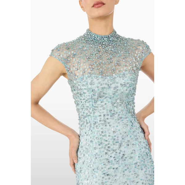 Jenny Packham  Blue gown