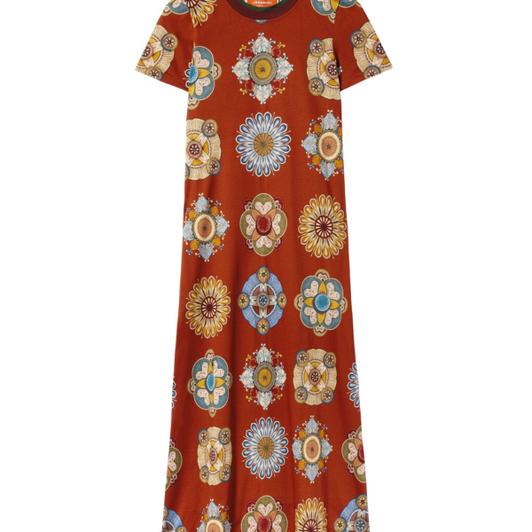 La DoubleJ Buy Me A Martini Dress Plaza Placée Ivory in Envers Satin