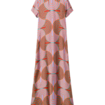La DoubleJ Chemise Swing Dress Florence Placée Ivory in Silk Twill - Dresses - Milanese Maximalist Fashion at Luxury Shoes 