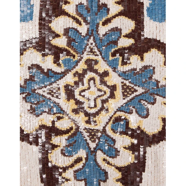 La DoubleJ Chemise Swing Dress Jive Macro White in Silk Twill - Dresses - Milanese Maximalist Fashion at Luxury Shoes 
