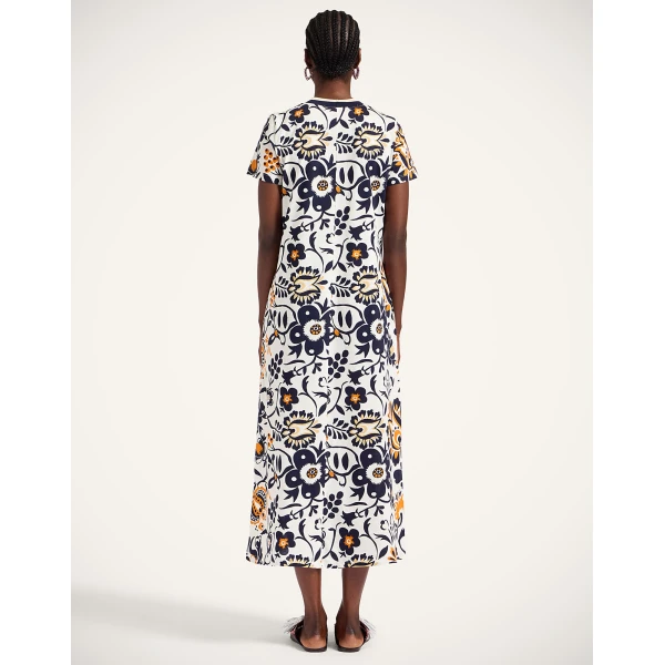 La DoubleJ Chemise Swing Dress Sanctuary Brown in Silk Twill - Dresses - Milanese Maximalist Fashion at Luxury Shoes 