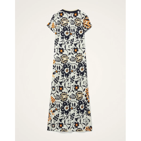 La DoubleJ Chemise Swing Dress Sanctuary Brown in Silk Twill - Dresses - Milanese Maximalist Fashion at Luxury Shoes 