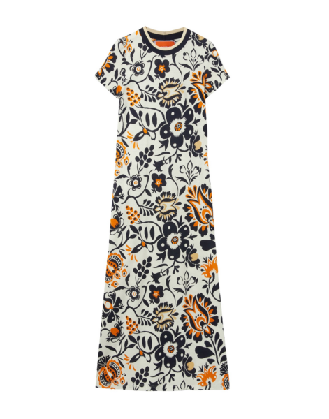 La DoubleJ Chemise Swing Dress Sanctuary Brown in Silk Twill - Dresses - Milanese Maximalist Fashion at Luxury Shoes 