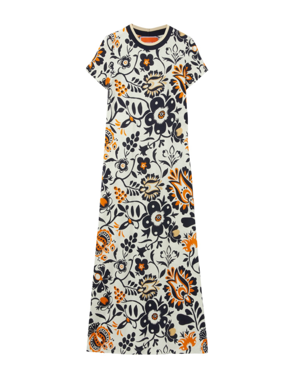 La DoubleJ Chemise Swing Dress Sanctuary Brown in Silk Twill - Dresses - Milanese Maximalist Fashion at Luxury Shoes 