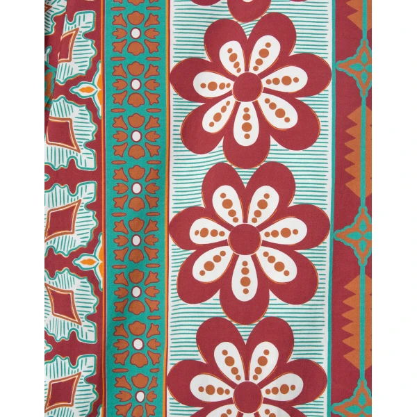 La DoubleJ Choux Dress Pagoda Placée Rust in Cotton Poplin - Dresses - Milanese Maximalist Fashion at Luxury Shoes 