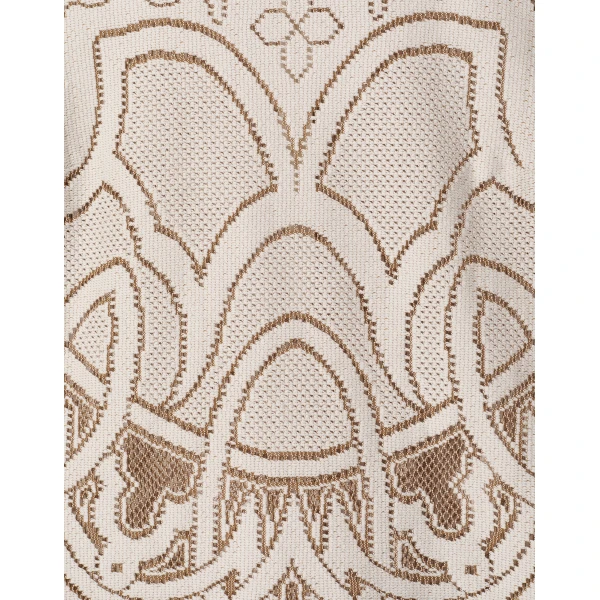 La DoubleJ Lacey Mini Swing Dress Solid White Smoke in Embroidered Cotton - Dresses - Milanese Maximalist Fashion at Luxury Shoes 