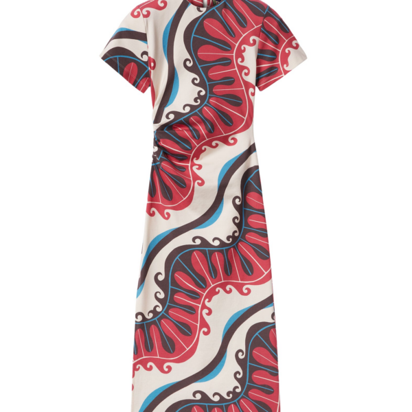 La DoubleJ Lela Dress Pacific Ivory in Compact Jersey