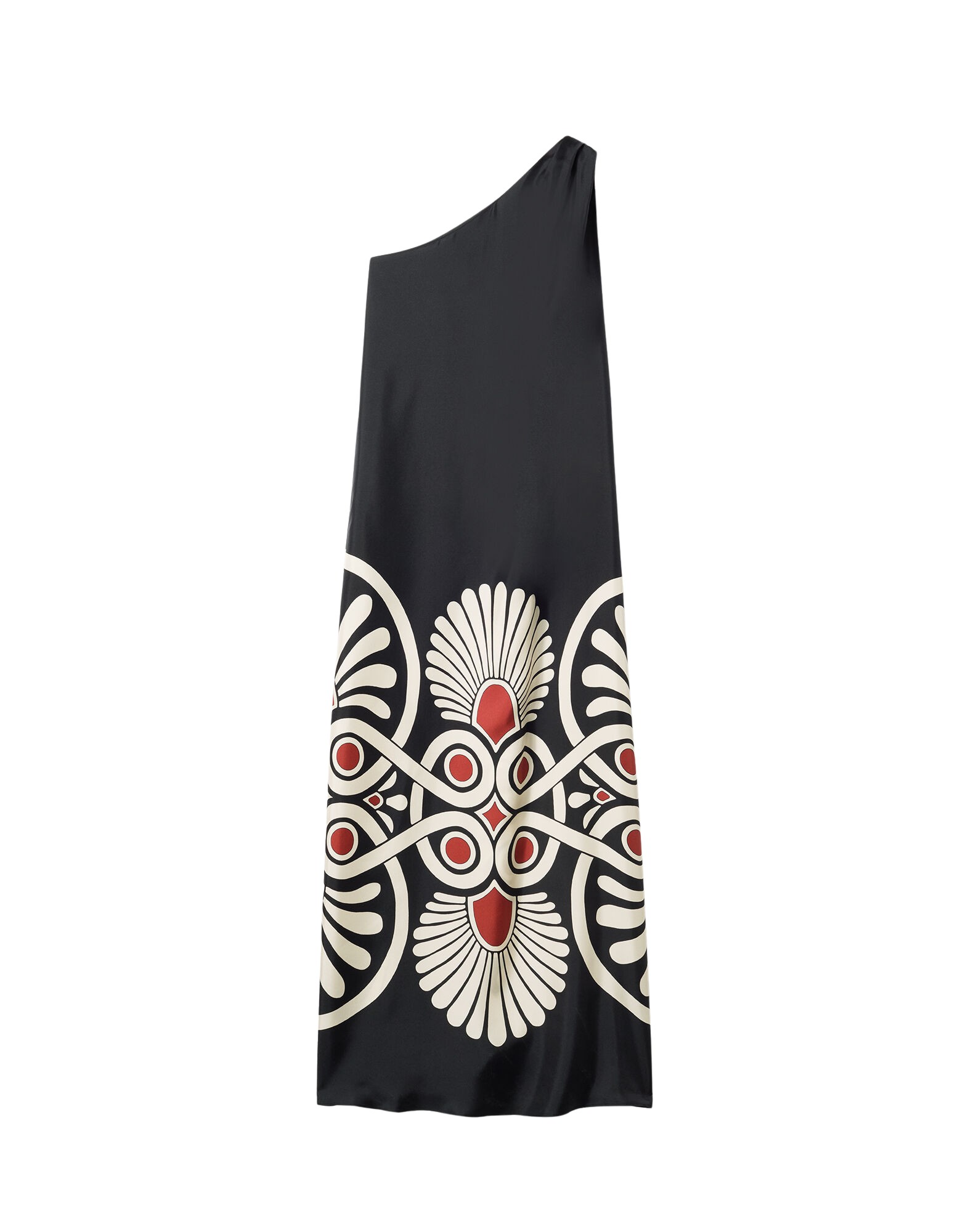 La-Double-J-Long-Camerino-Dress-Blooming-Tulip-Placee-Dark-Green-in-Crepe-De-Chine99186_nobg La DoubleJ Long Camerino Dress Blooming Tulip Placée Dark Green in Crepe De Chine - Dresses - Milanese Maximalist Fashion at Luxury Shoes