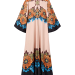 La DoubleJ Magnifico Dress Bounty Placée Orange in Silk Twill - Dresses - Milanese Maximalist Fashion at Luxury Shoes 