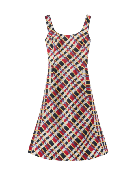 La DoubleJ Magnifico Dress Kerylos Placée Dark Green in Silk Twill - Dresses - Milanese Maximalist Fashion at Luxury Shoes 