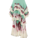 La DoubleJ Magnifico Dress Sanctuary Placée Ivory in Silk Twill - Dresses - Milanese Maximalist Fashion at Luxury Shoes 