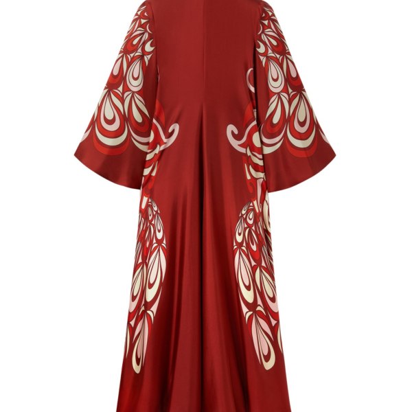 La DoubleJ Magnifico Dress Winter Jasmine in Twill Silk