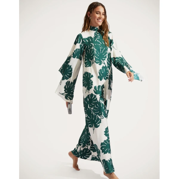 La DoubleJ Mini Gingerbread Dress Swathe Placée Pink in Cotton Drill - Dresses - Milanese Maximalist Fashion at Luxury Shoes 