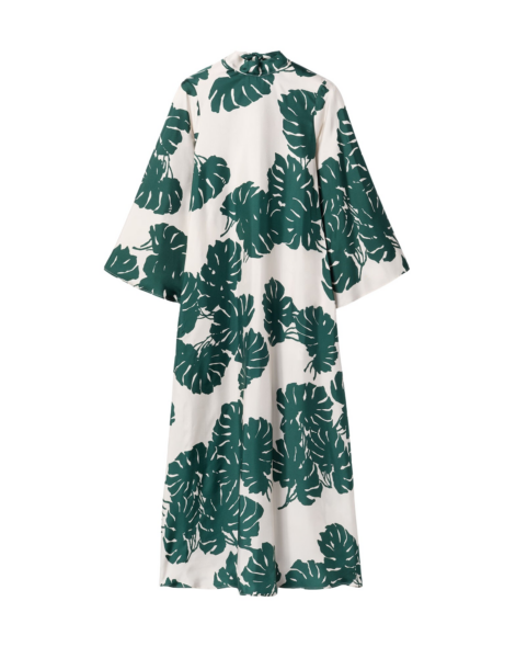 La DoubleJ Mini Gingerbread Dress Swathe Placée Pink in Cotton Drill - Dresses - Milanese Maximalist Fashion at Luxury Shoes 