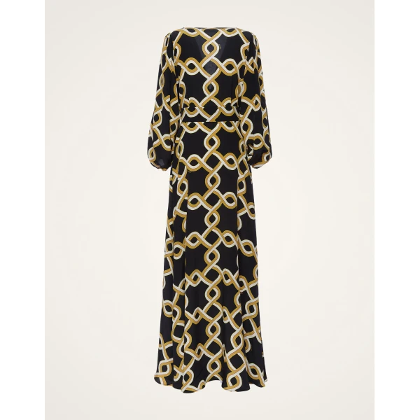 La DoubleJ Mini Portofino Dress Reef White in Printed Lace - Dresses - Milanese Maximalist Fashion at Luxury Shoes 