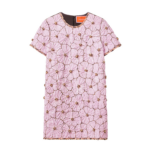 La-Double-J-Mini-Swing-Dress-Solid-Lilac-in-Crystal-Chiffon-Embroidery88369_nobg La DoubleJ Mini Swing Dress Solid Lilac in Crystal Chiffon Embroidery - Dresses - Milanese Maximalist Fashion at Luxury Shoes