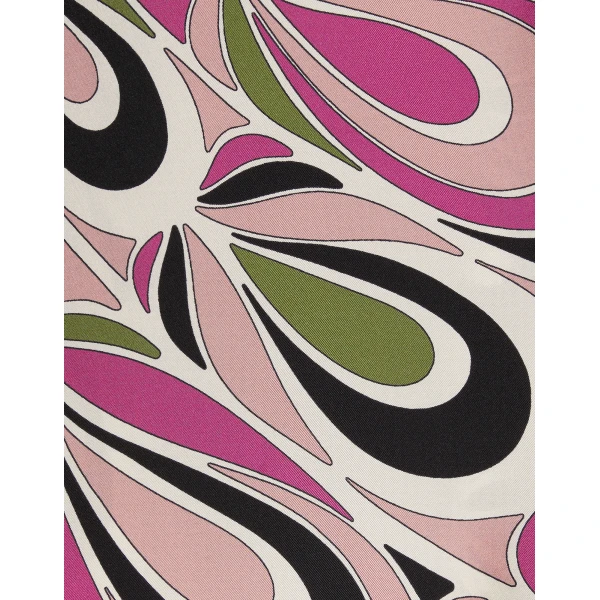 La DoubleJ Roy Dress Phoenix Placée Pink in Silk Twill - Dresses - Milanese Maximalist Fashion at Luxury Shoes 