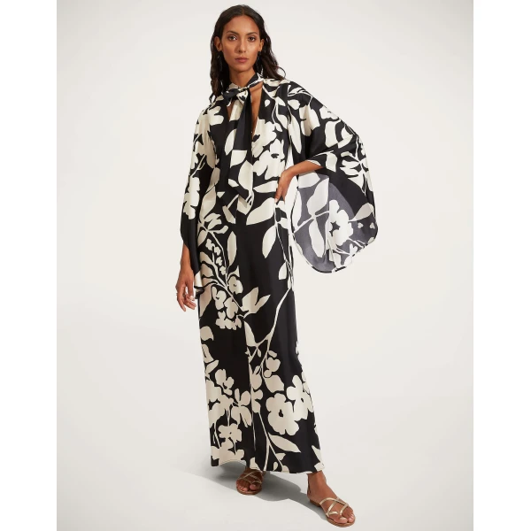 La DoubleJ Roy Dress Swathe Placée Pink in Silk Twill - Dresses - Milanese Maximalist Fashion at Luxury Shoes 