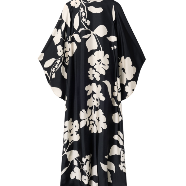 La DoubleJ Roy Dress Swathe Placée Pink in Silk Twill