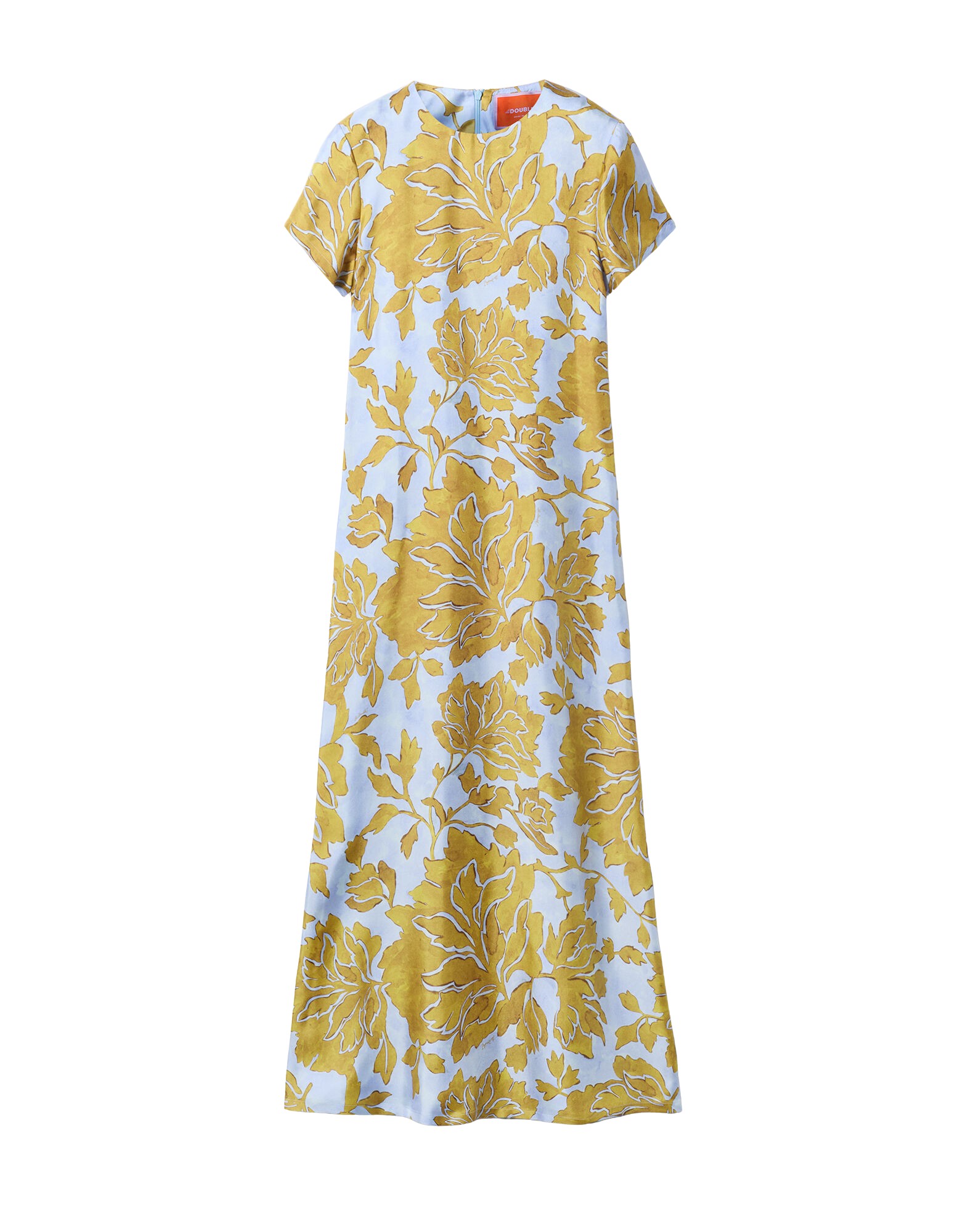 La-Double-J-San-Carlo-Dress-Florette-Placee-Fuchsia-in-Silk-Twill96098_nobg La DoubleJ San Carlo Dress Florette Placée Fuchsia in Silk Twill - Dresses - Milanese Maximalist Fashion at Luxury Shoes