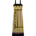 La DoubleJ Slip-Around Dress Pagoda Placée Pink in Crepe De Chine - Dresses - Milanese Maximalist Fashion at Luxury Shoes 