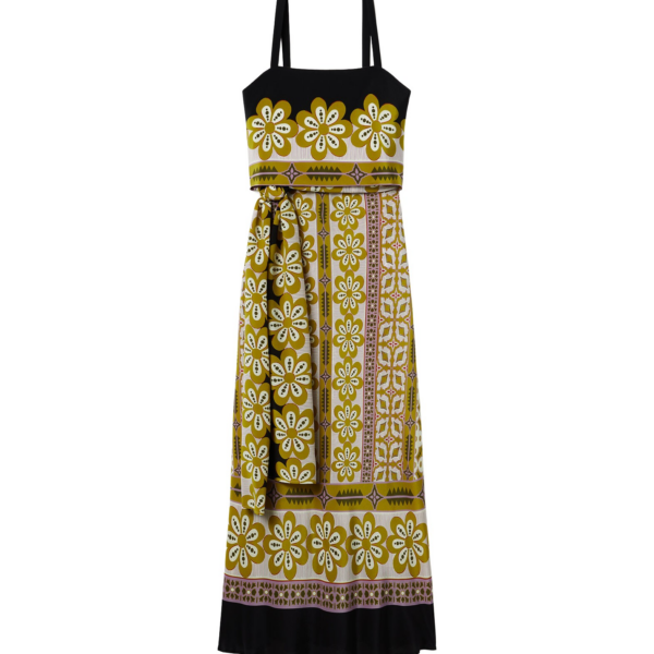 La DoubleJ Slip-Around Dress Pagoda Placée Pink in Crepe De Chine