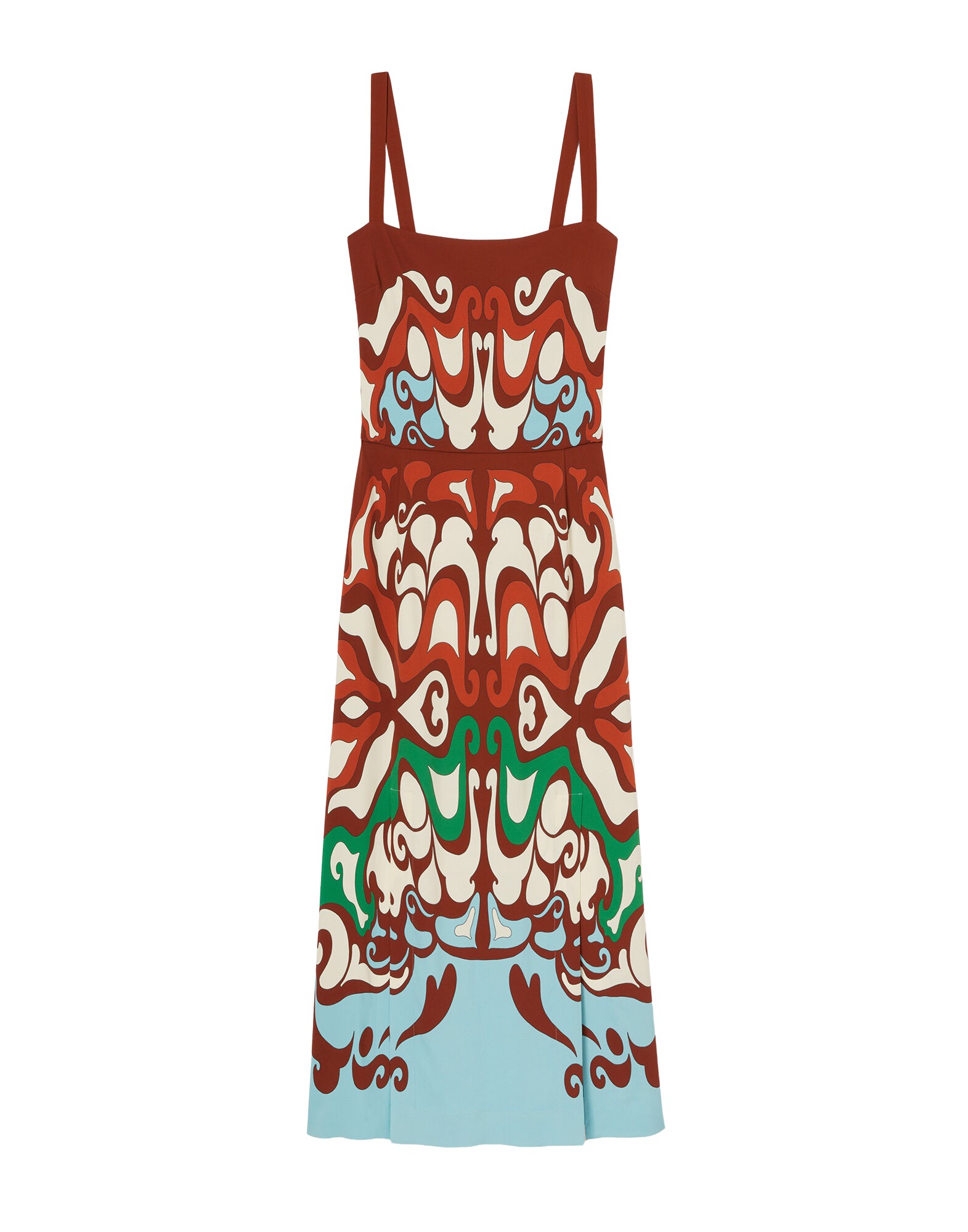 La-Double-J-Sophia-Dress-Corsage-Placee-Ivory-in-Flat-Cotton-Stretch64156_nobg La DoubleJ Sophia Dress Corsage Placée Ivory in Flat Cotton Stretch - Dresses - Milanese Maximalist Fashion at Luxury Shoes