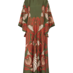 La DoubleJ Sophia Dress Windowpane Red in Silk Mix Jacquard - Dresses - Milanese Maximalist Fashion at Luxury Shoes 