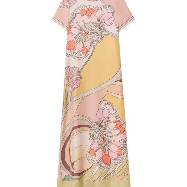 La DoubleJ Sporty Swing Dress Borboni in Cotton Jersey