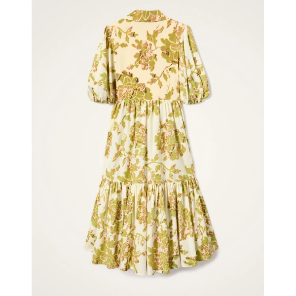 La DoubleJ Sporty Swing Dress Nucleus Rust in Cotton Jersey - Dresses - Milanese Maximalist Fashion at Luxury Shoes 