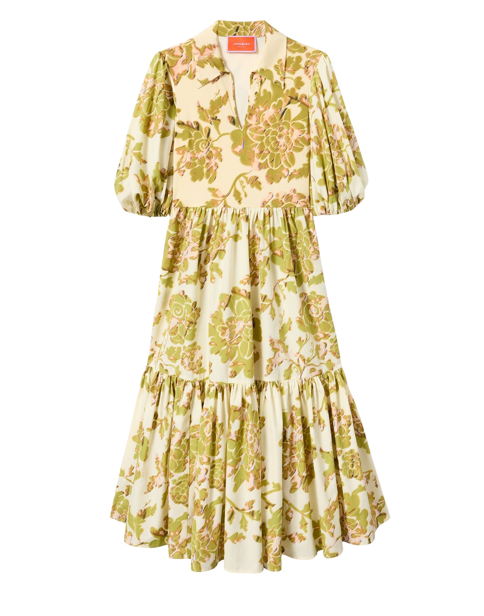 La-Double-J-Sporty-Swing-Dress-Nucleus-Rust-in-Cotton-Jersey66712_nobg La DoubleJ Sporty Swing Dress Nucleus Rust in Cotton Jersey - Dresses - Milanese Maximalist Fashion at Luxury Shoes