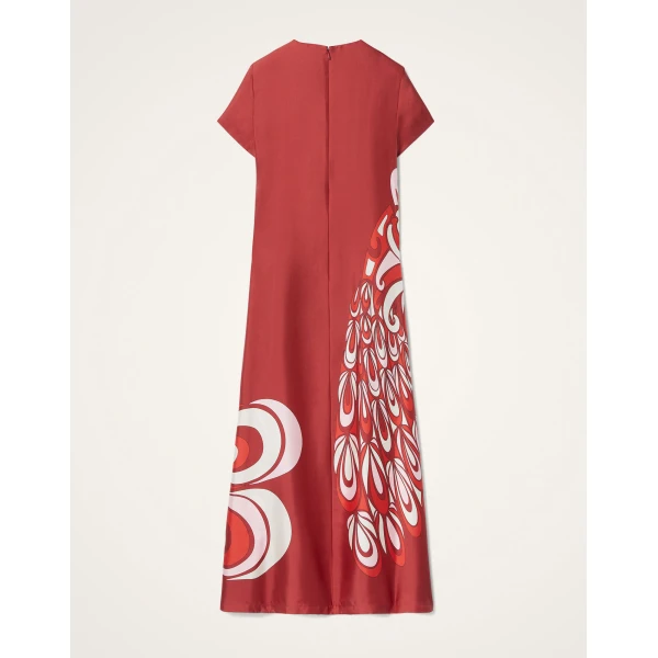 La DoubleJ Sporty Swing Dress Oasis Green in Cotton Jersey - Dresses - Milanese Maximalist Fashion at Luxury Shoes 