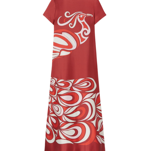 La DoubleJ Sporty Swing Dress Oasis Green in Cotton Jersey