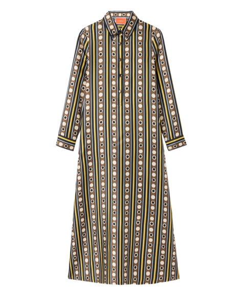 La DoubleJ Sporty Swing Dress Selva White in Cotton Jersey - Dresses - Milanese Maximalist Fashion at Luxury Shoes 