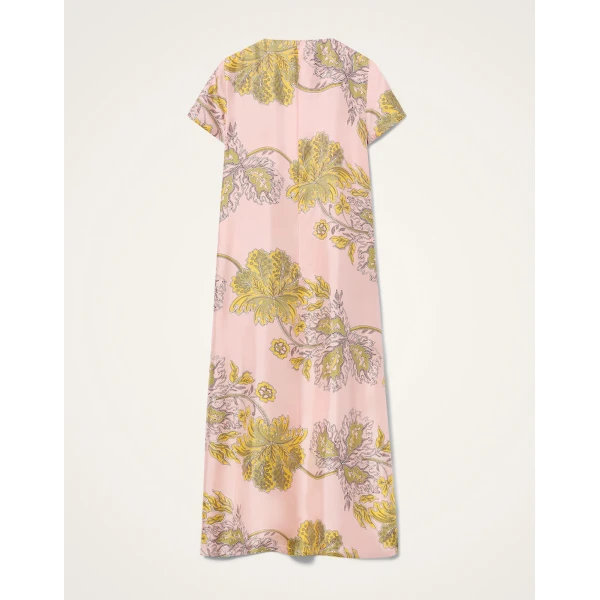 La DoubleJ Sublime Dress Solid Peach in Fluid Jersey - Dresses - Milanese Maximalist Fashion at Luxury Shoes 