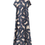 La DoubleJ Swing Dress Montecarlo Cream in Silk Twill - Dresses - Milanese Maximalist Fashion at Luxury Shoes 