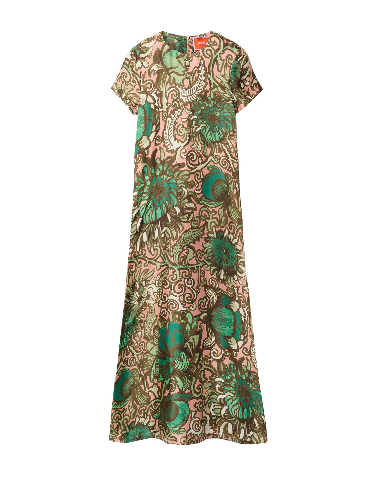 La-Double-J-Swing-Dress-Nucleus-Placee-Dusty-Pink-in-Silk-Twill-With-Feathers61782_nobg La DoubleJ Swing Dress Nucleus Placée Dusty Pink in Silk Twill With Feathers