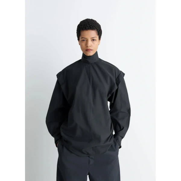 Lemaire Ascot Blouse Washed Cotton Silk, view 2